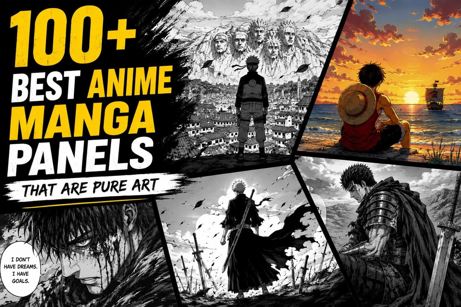 100+ Best Anime Manga Panels That Are Pure Art
