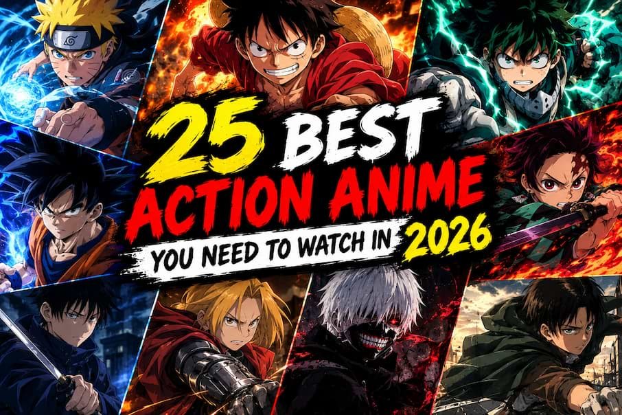 25 Best Action Anime You NEED to Watch in 2026