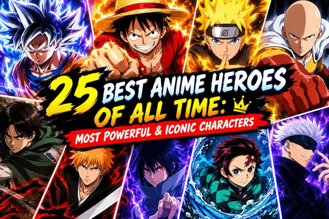 25 Best Anime Heroes of All Time Most Powerful & Iconic Characters