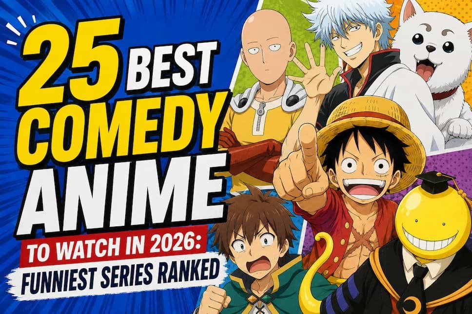 25 Best Comedy Anime to Watch in 2026 Funniest Series Ranked