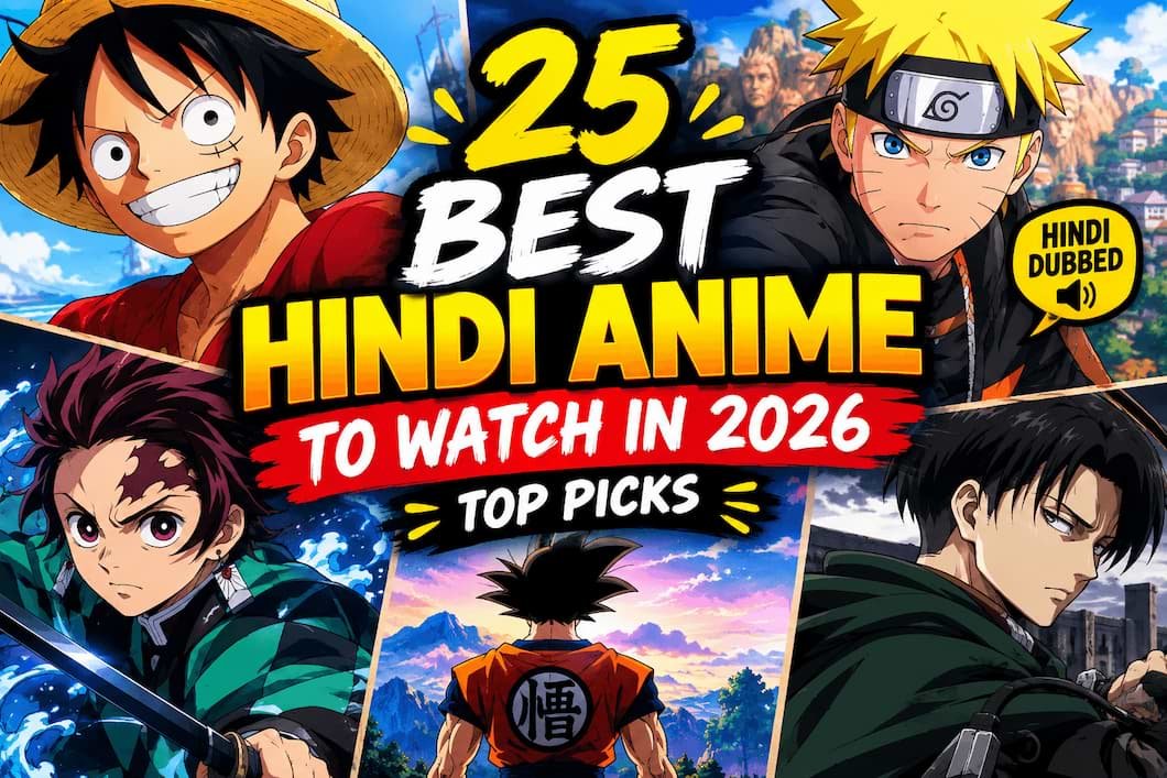 25 Best Hindi Anime to Watch in 2026 – Top Picks