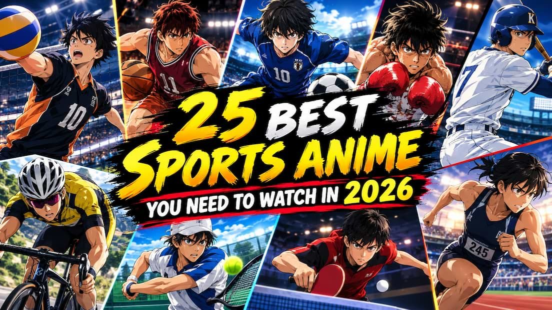 25 Best Sports Anime You Need to Watch in 2026