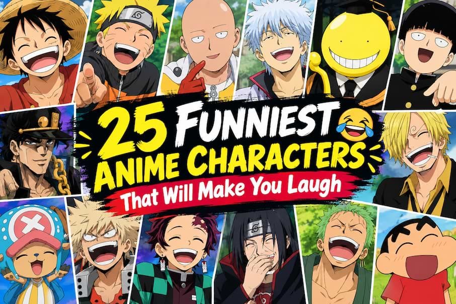 25 Funniest Anime Characters That Will Make You Laugh