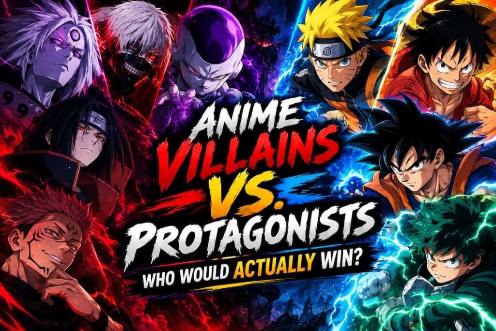 Anime Villains vs. Protagonists Who Would Actually Win