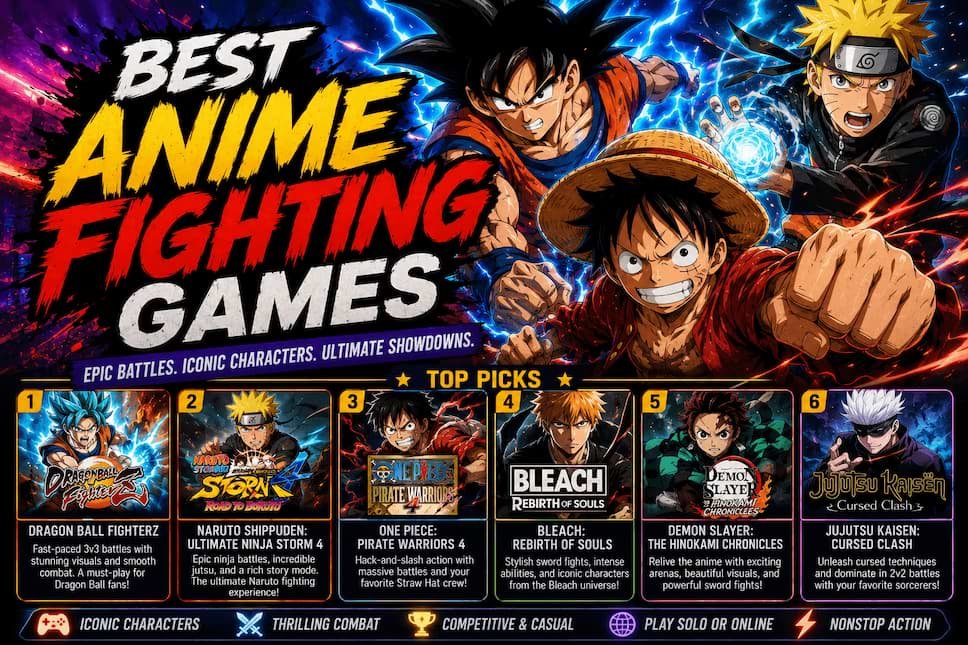 Best Anime Fighting Games