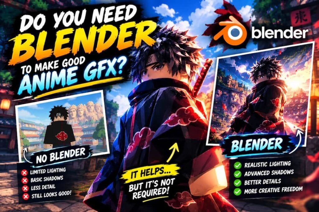 Do You Need Blender to Make Good Anime GFX