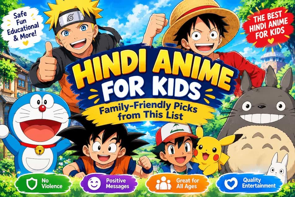 Hindi Anime for Kids — Family-Friendly Picks from This List