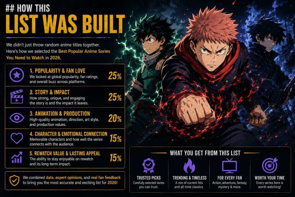 How This List Was Built