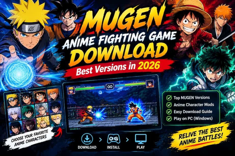 MUGEN Anime Fighting Game Download: Best Versions in 2026