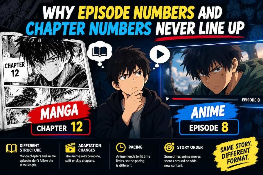 Numbering Confusion Chapters vs. Volumes vs. Scanlations