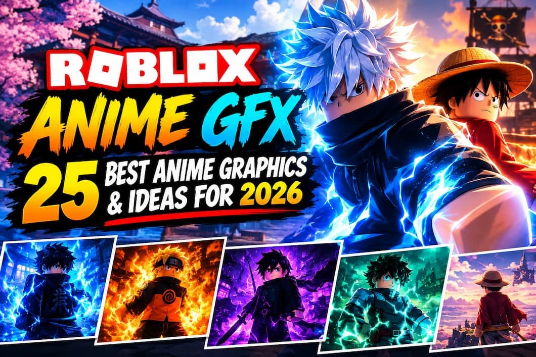 Roblox Anime GFX 25 Best Anime Graphics & Ideas for 2026