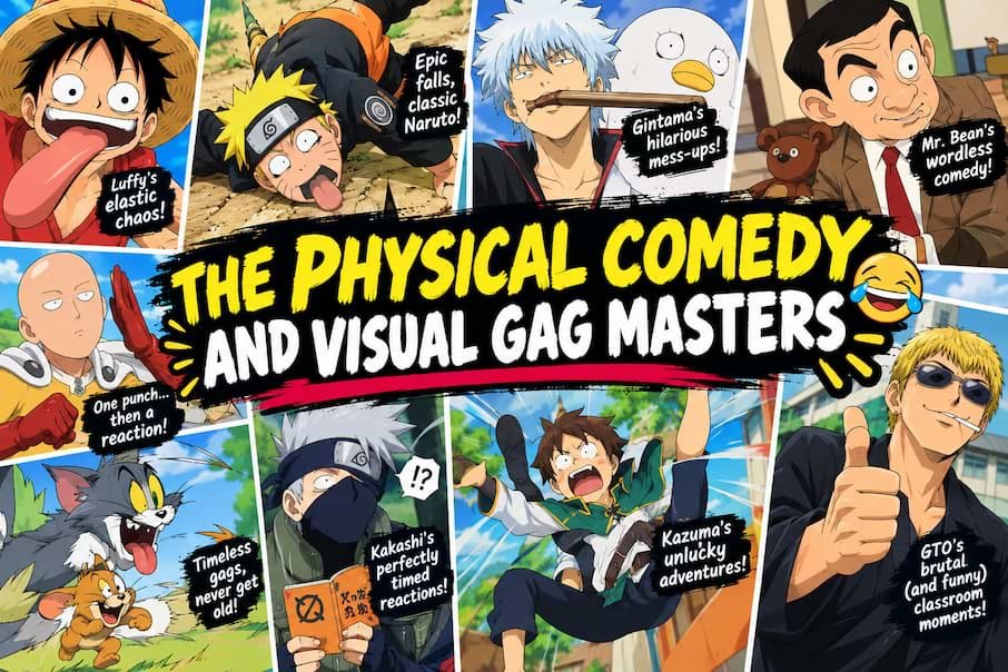 The Physical Comedy and Visual Gag Masters