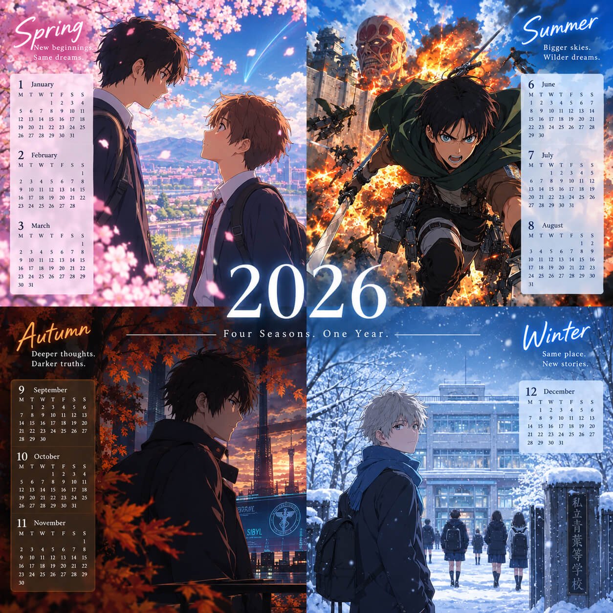Upcoming Anime 2026 New Series & Release Dates
