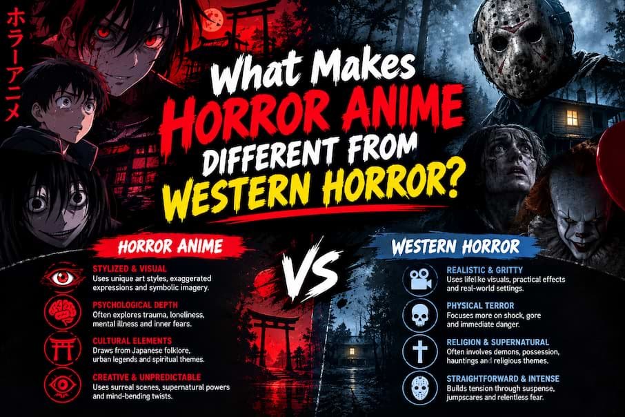 What Makes Horror Anime Different From Western Horror
