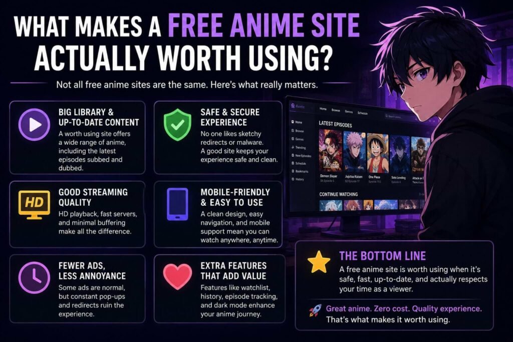 What Makes a Free Anime Site Actually Worth Using