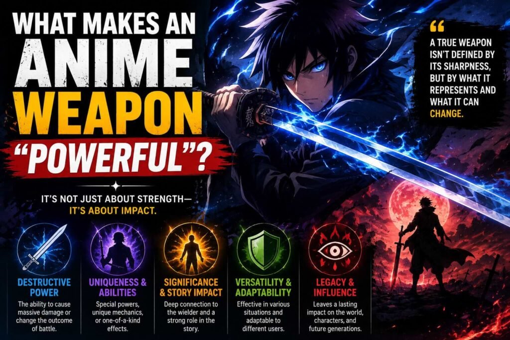 What Makes an Anime Weapon Powerful