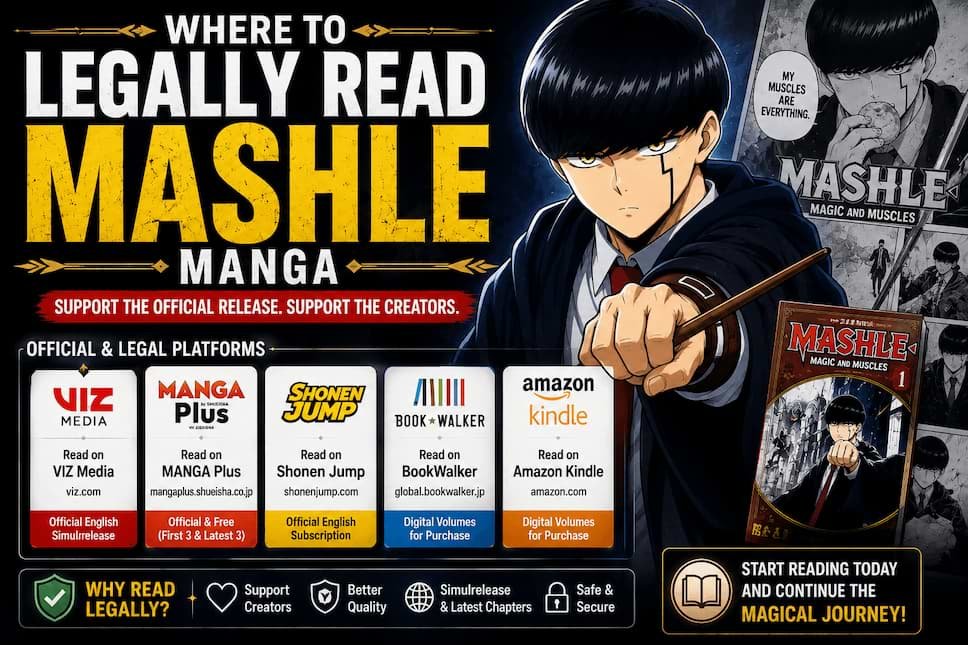 Where to Legally Read Mashle Manga