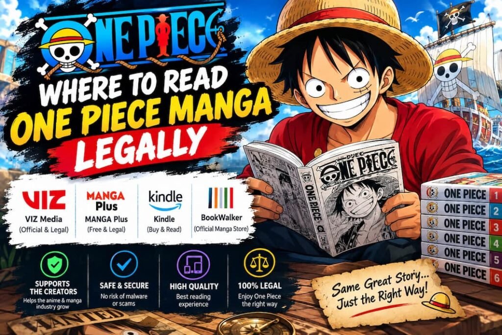 Where to Read One Piece Manga Legally