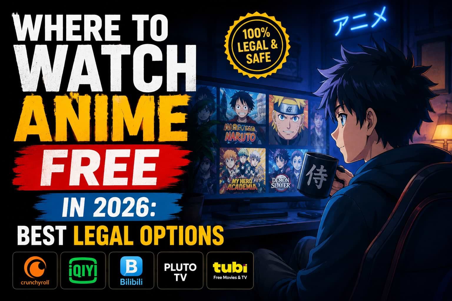 Where to Watch Anime Free in 2026 Best Legal Options