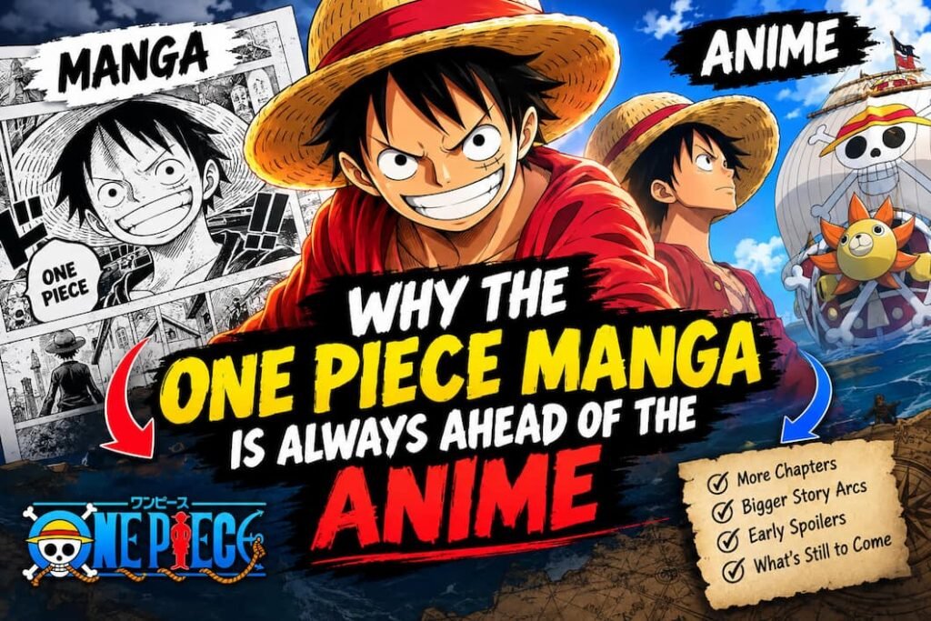 Why the One Piece Manga Is Always Ahead of the Anime