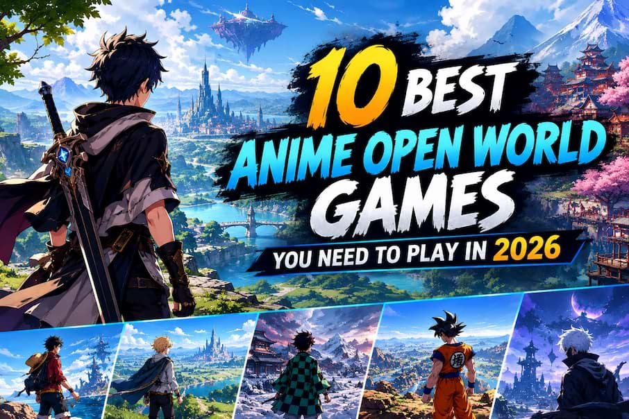 10 Best Anime Open World Games You Need to Play in 2026