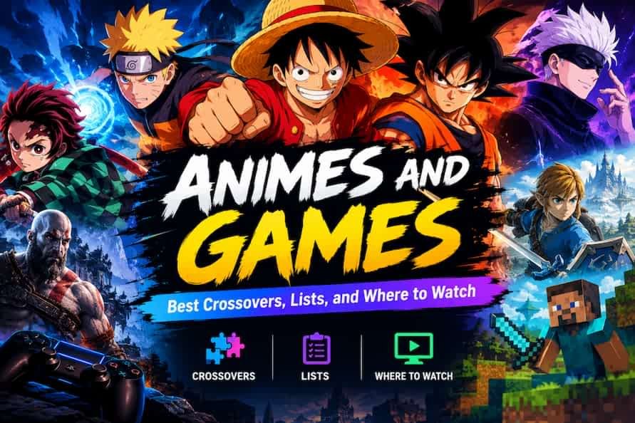 Animes and Games Best Crossovers, Lists, and Where to Watch