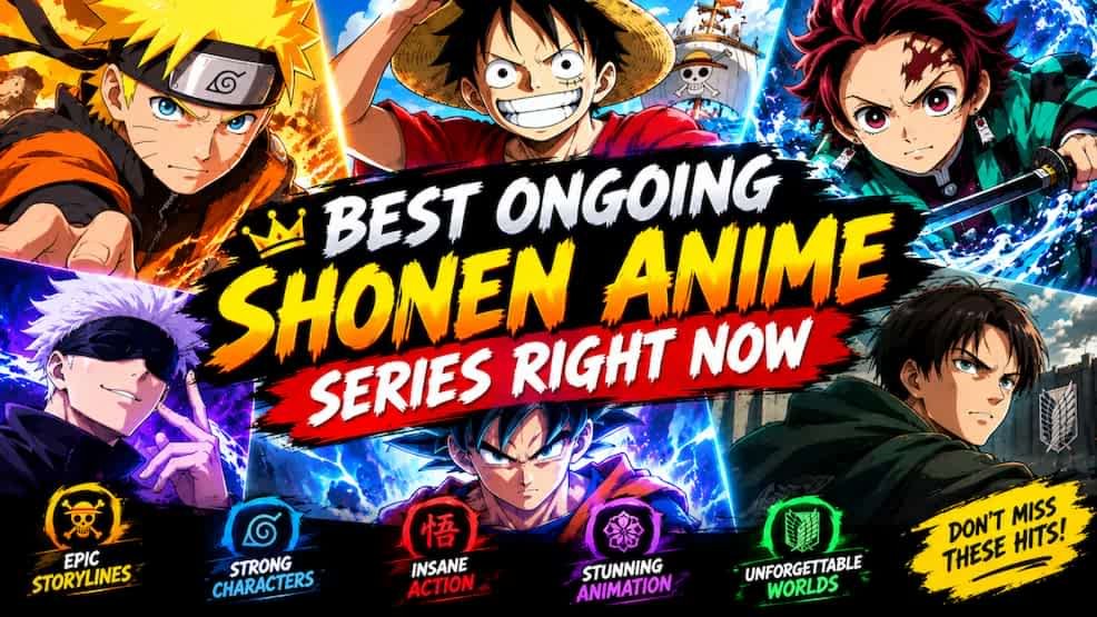 Best Ongoing Shonen Anime Series Right Now