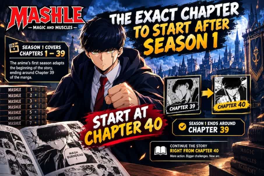 The Exact Chapter to Start After Season 1