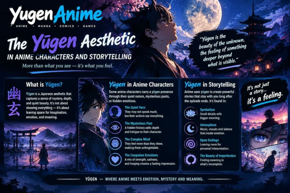 The Yūgen Aesthetic in Anime Characters and Storytelling