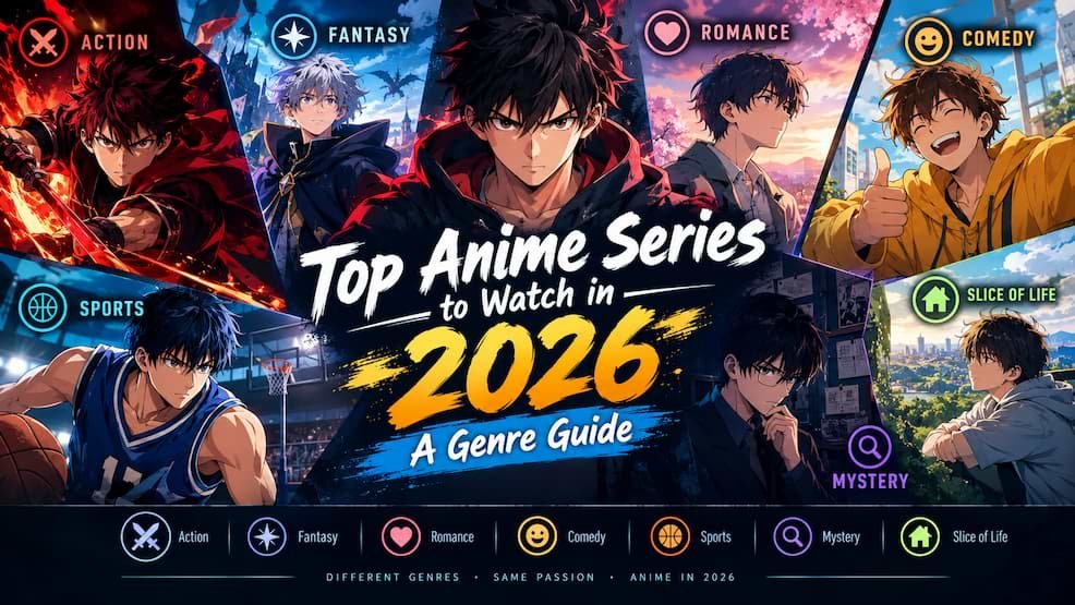 Top Anime Series to Watch in 2026 A Genre Guide