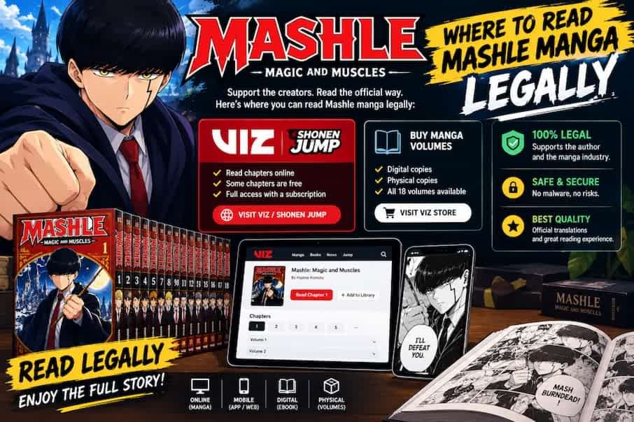 Where to Read Mashle Manga Legally