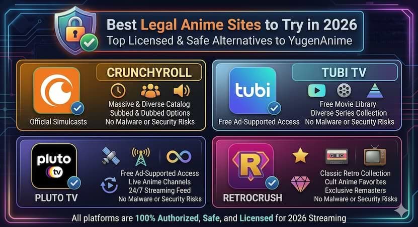 YugenAnime Alternatives Best Anime Sites to Try in 2026