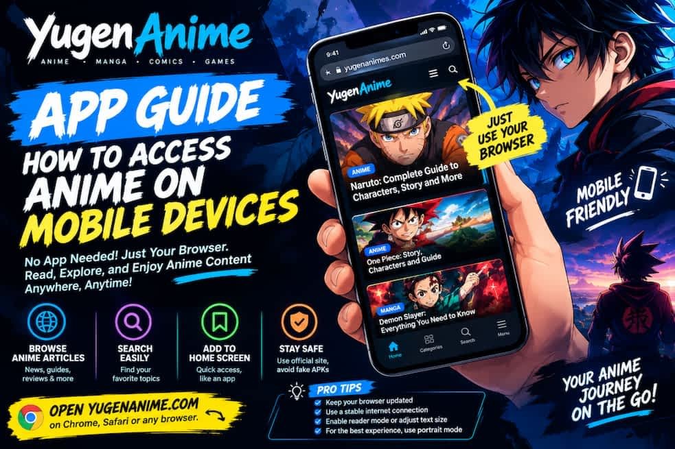 YugenAnime App Guide – How to Access Anime on Mobile Devices