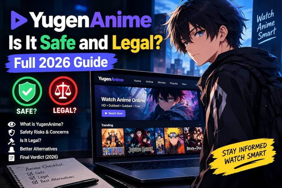 YugenAnime Is It Safe and Legal Full 2026 Guide